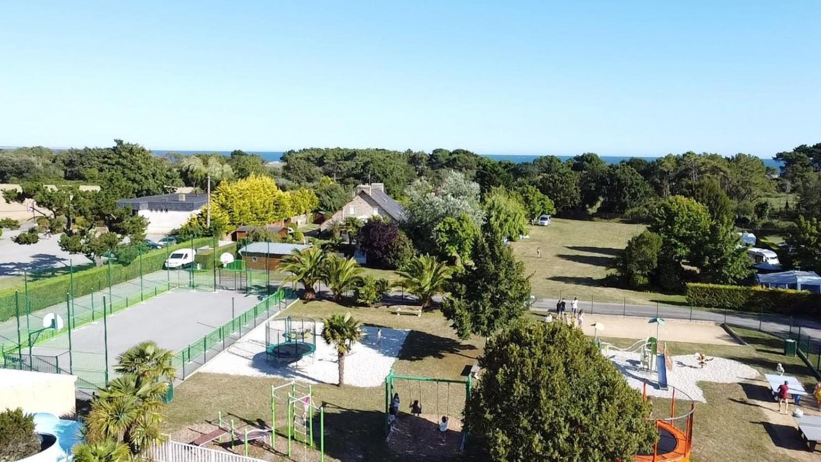 Camping de la Plage de Cleut-Rouz Fouesnant Extérieur photo