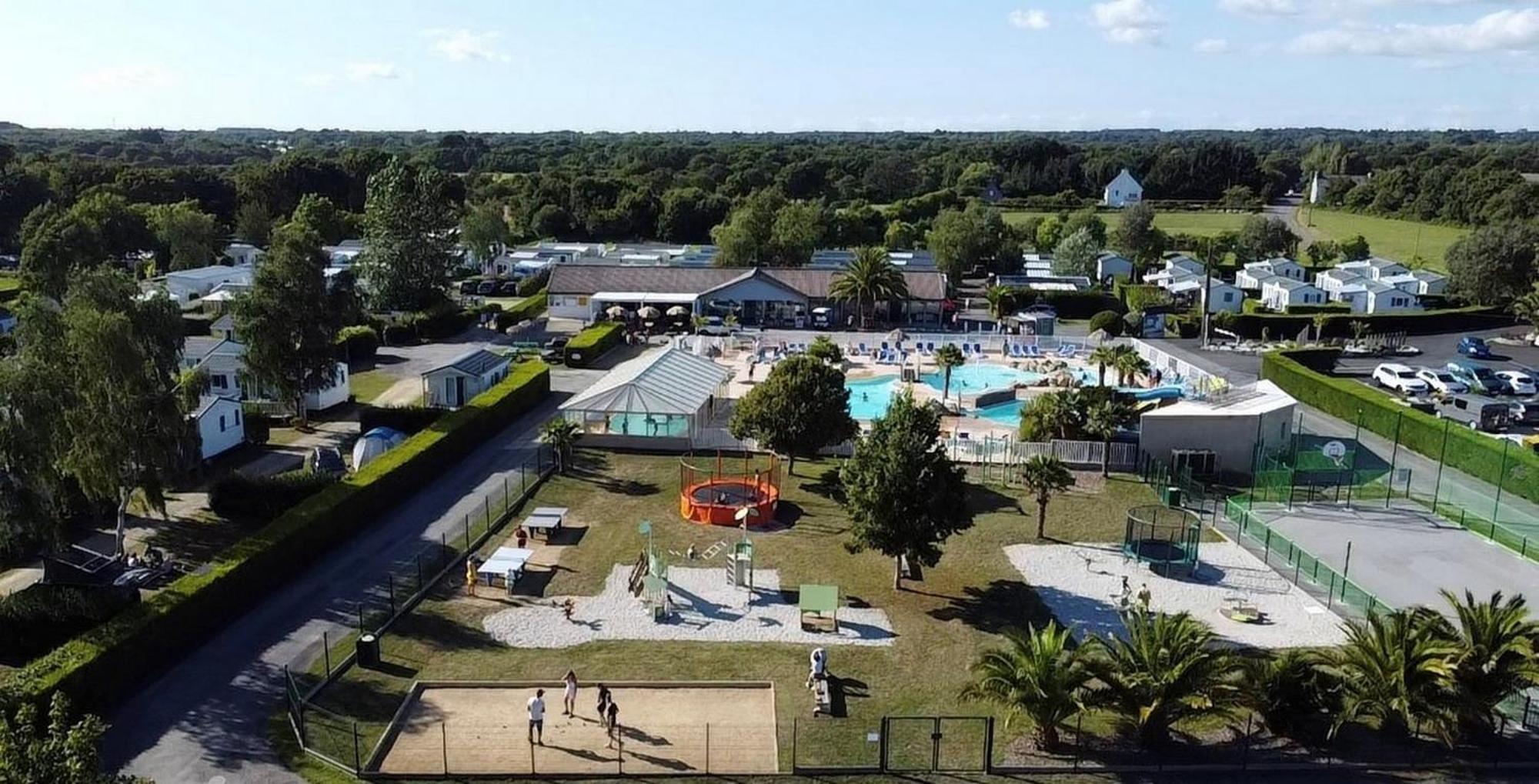 Camping de la Plage de Cleut-Rouz Fouesnant Extérieur photo