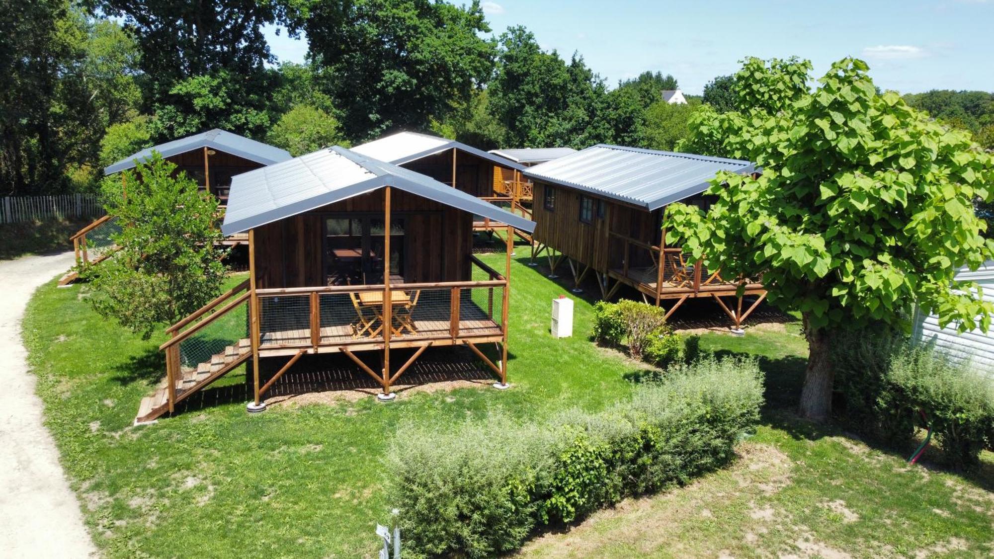 Camping de la Plage de Cleut-Rouz Fouesnant Extérieur photo