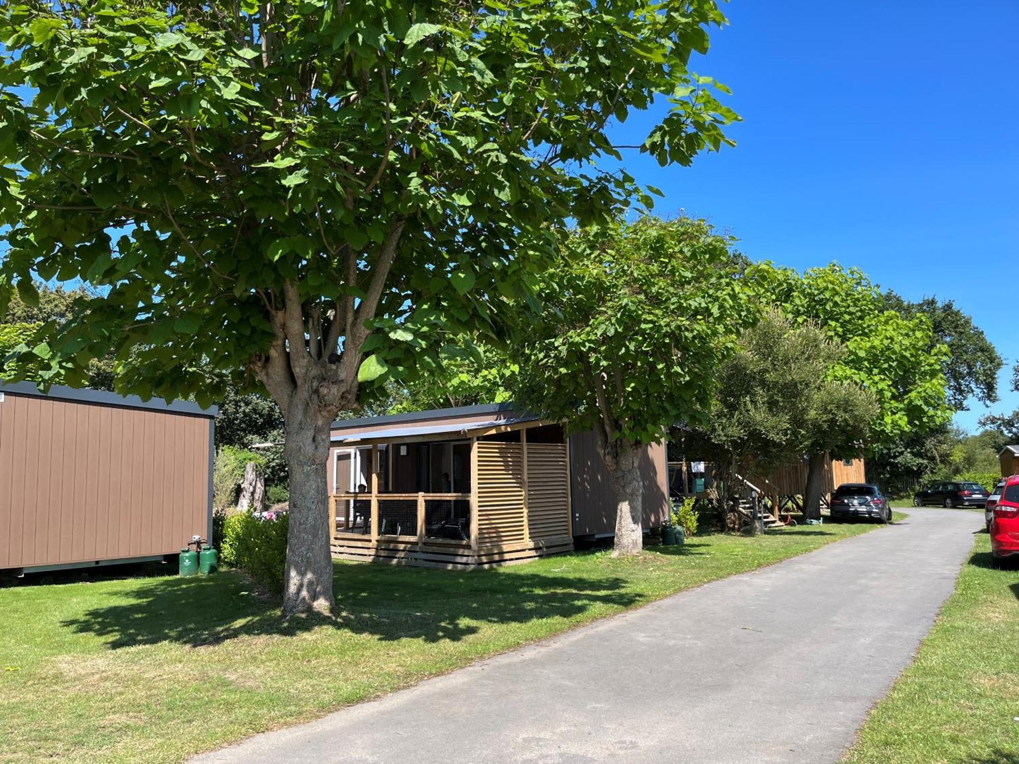 Camping de la Plage de Cleut-Rouz Fouesnant Extérieur photo